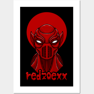 Red head Posters and Art